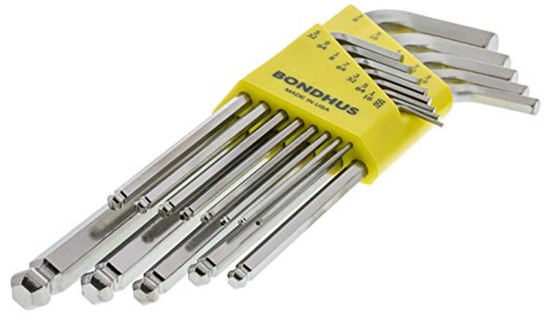 Bondhus 26999 Ball End Tip Hex Key L-Wrench Set w/BriteGuard, 22 Piece - Image 3